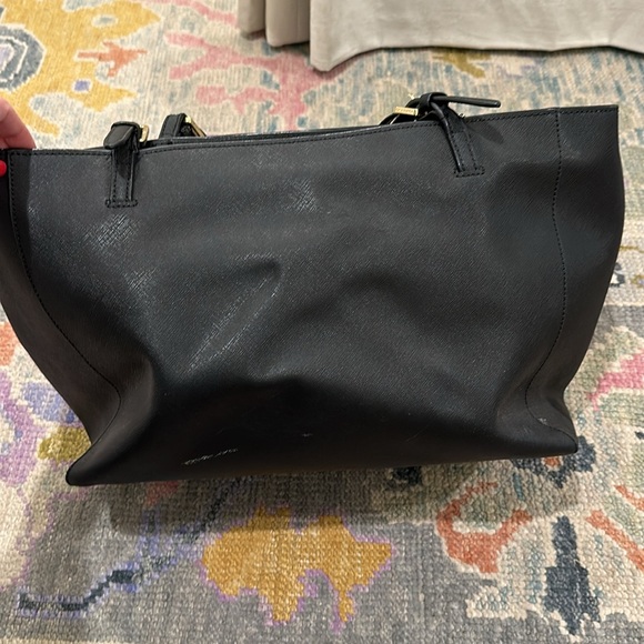 Tori Burch Black Tote - Picture 2 of 3